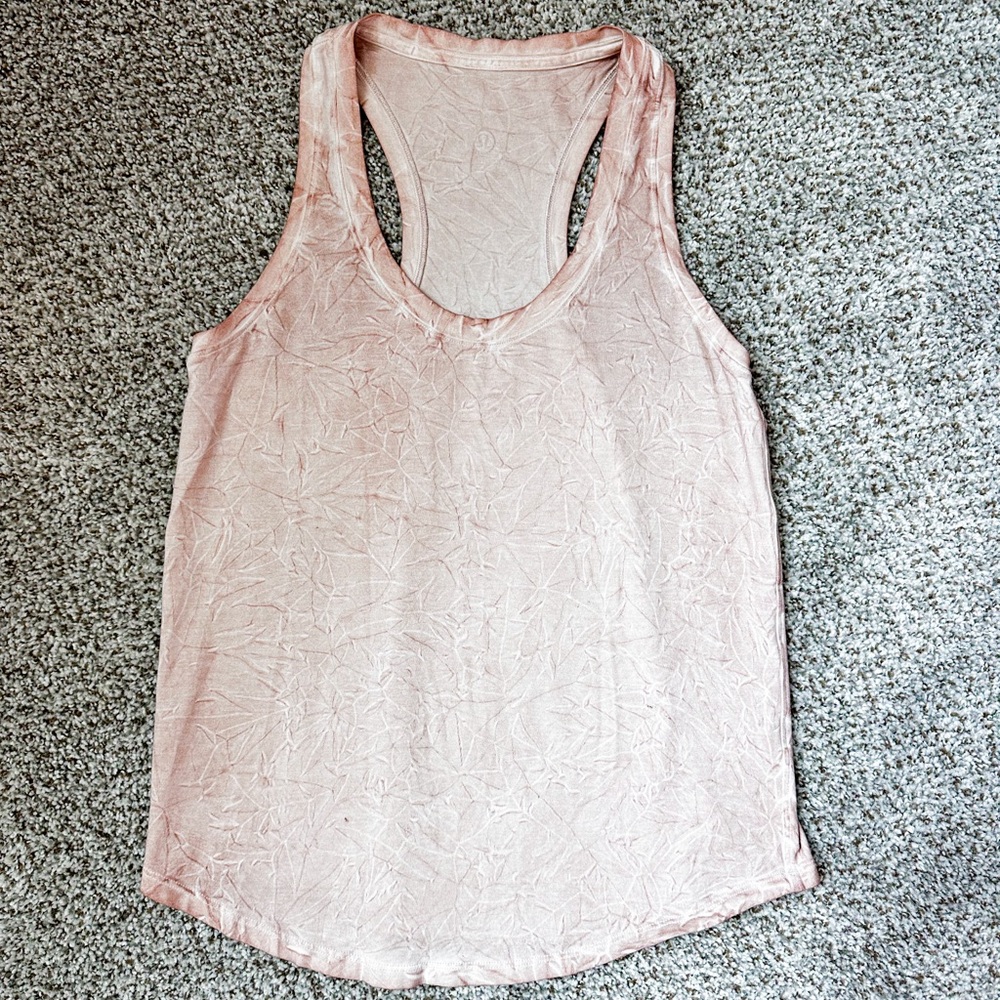 Lululemon Athletica Love Tank Top, Size 4, RARE Summit Wash Smoky Topaz print